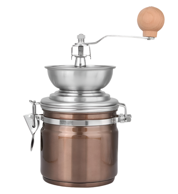 Hand coffee grinder - copper