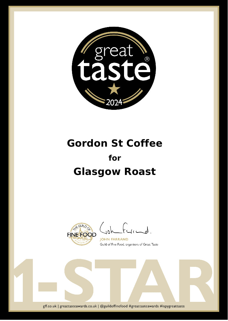 Glasgow Roast                 Great Taste Winner 2024