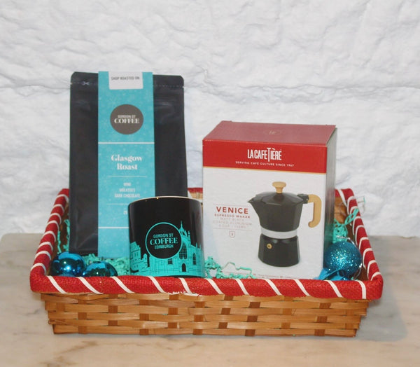 Festive bundle #3 - Espresso Maker, 250g bag of beans and mug 🎁